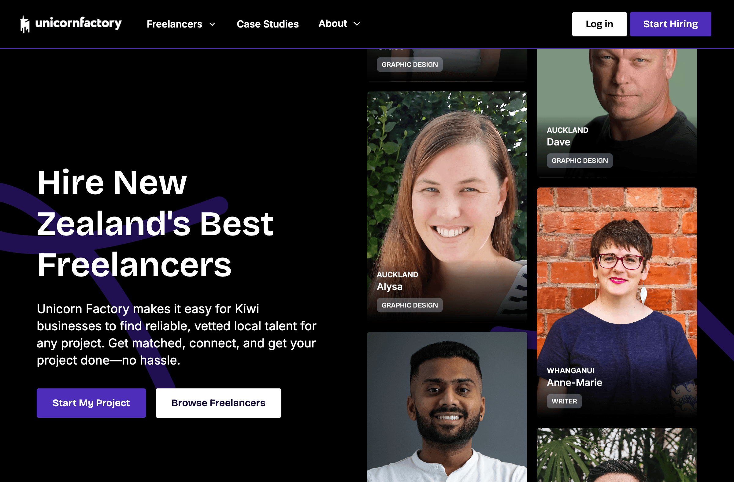Unicorn Factory NZ - Freelancer Marketplace