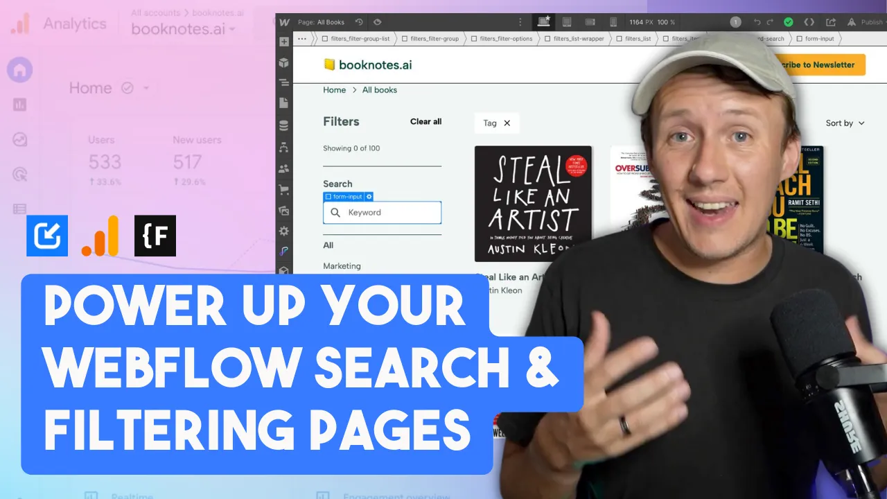 How To Build Advanced Search and Filtering For Your Webflow Site