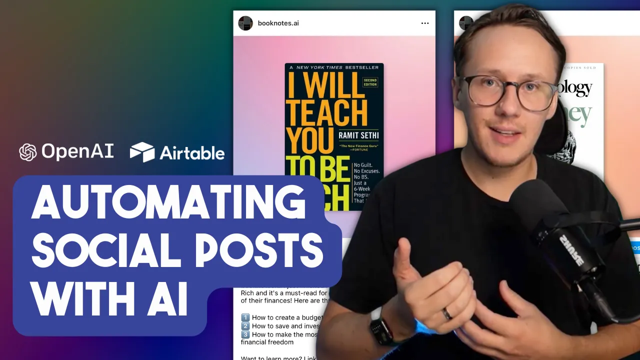 How To Automate Generating Social Posts with AI