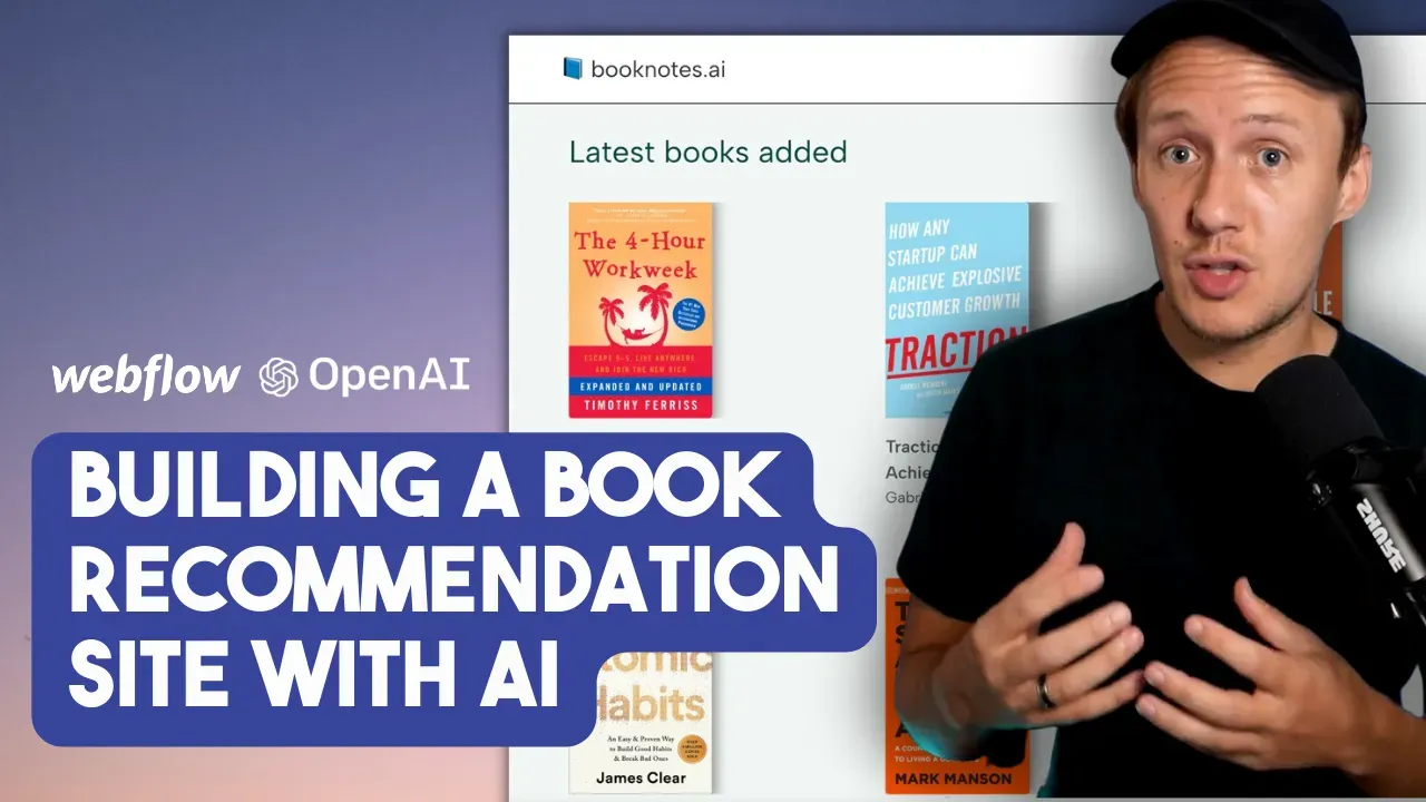 Booknotes: How To Create A Book Review Site Using GPT3