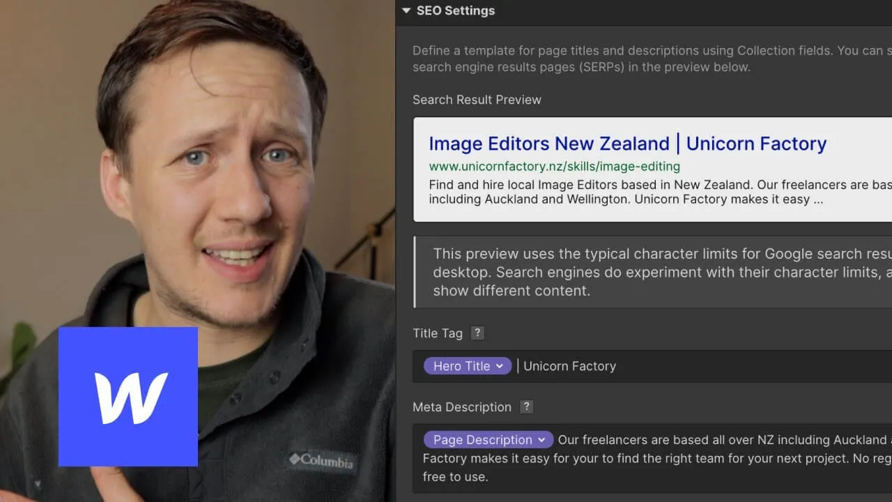 How To Bulk Manage SEO in Webflow