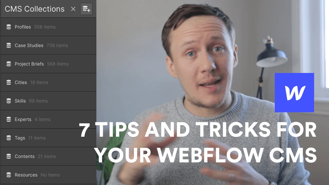 7 Tips For Using The Webflow CMS